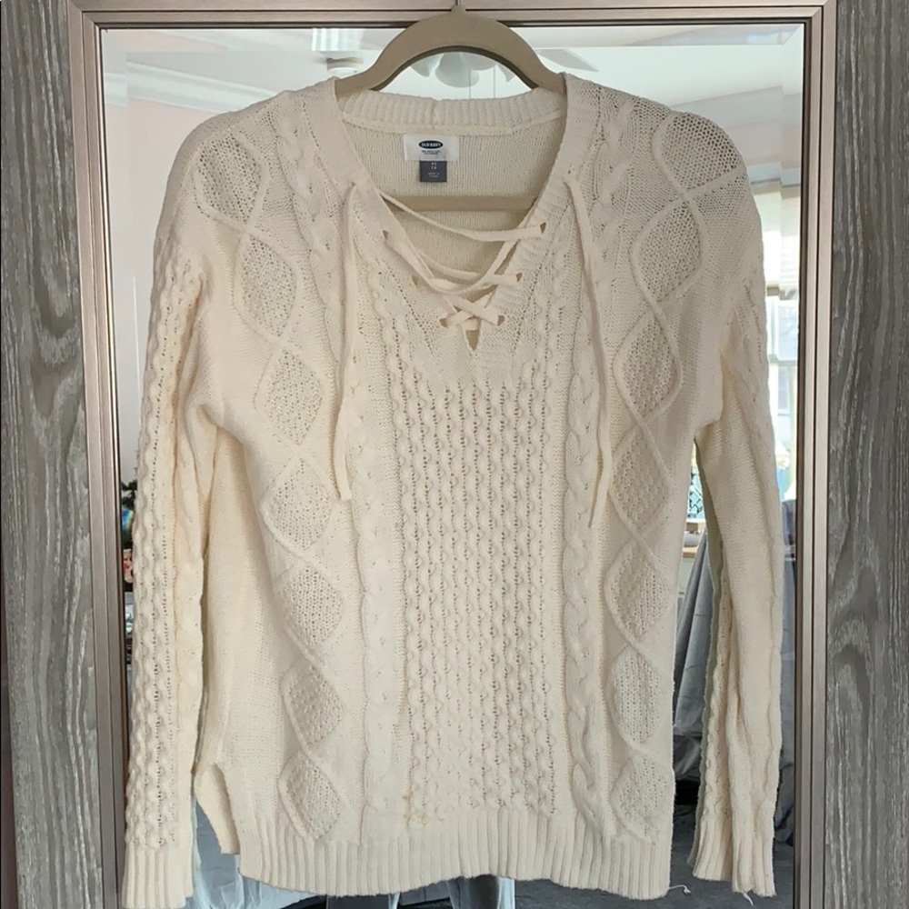 White sweater